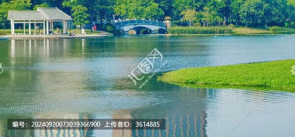 佛山市亞洲藝術(shù)公園湖景