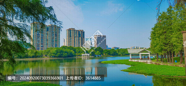 佛山市亞洲藝術(shù)公園湖景