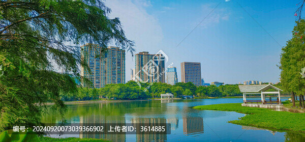 佛山市亞洲藝術(shù)公園湖景