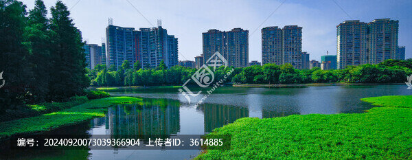 佛山市亞洲藝術(shù)公園湖景