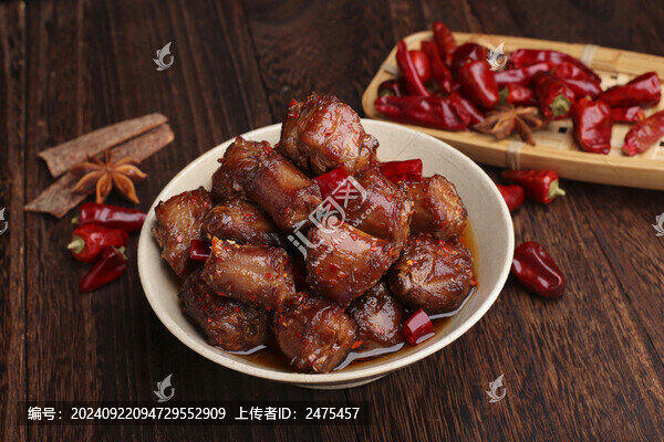 香辣鴨脖