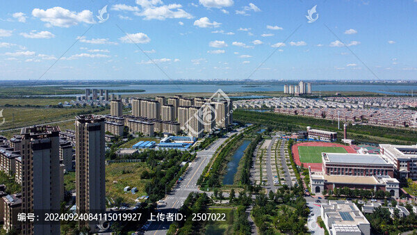 天津市靜海區(qū)團(tuán)泊新城東區(qū)風(fēng)光