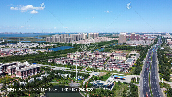 天津市靜海區(qū)團(tuán)泊新城東區(qū)風(fēng)光
