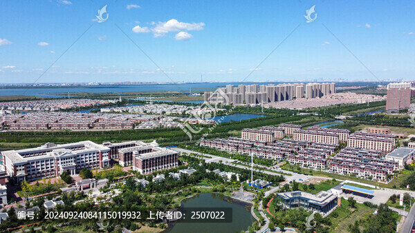 天津市靜海區(qū)團(tuán)泊新城東區(qū)風(fēng)光