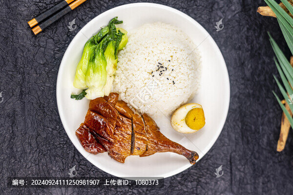 廣式燒鴨飯