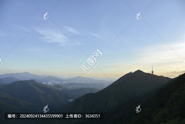 梧桐山好漢坡風(fēng)景