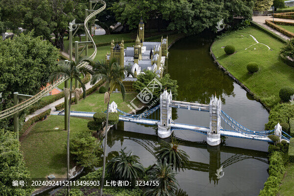 深圳世界景區(qū)的倫敦塔橋