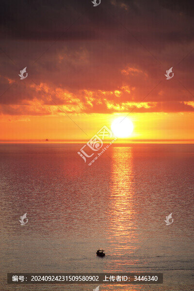 汕頭南澳島海上日出