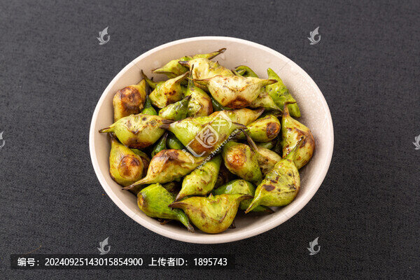 嫩菱角食材特寫(xiě)
