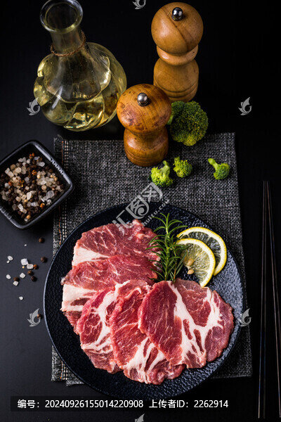黑豬前肩肉片