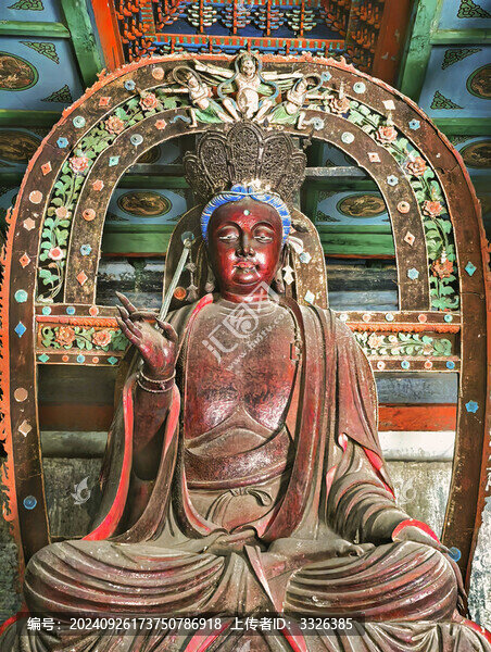 山西平遙雙林寺塑像