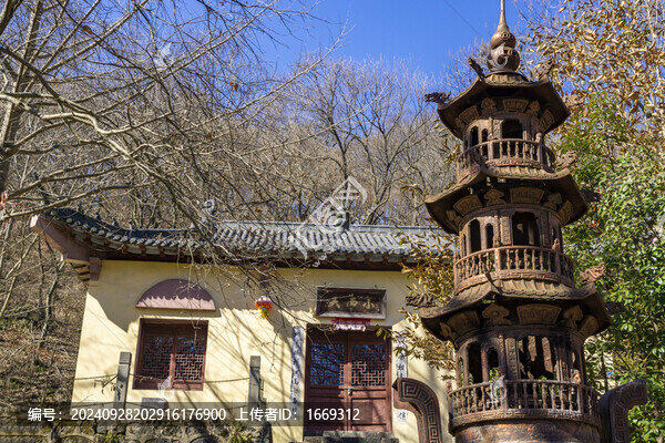 盱眙縣鐵山寺國家森林公園小西天