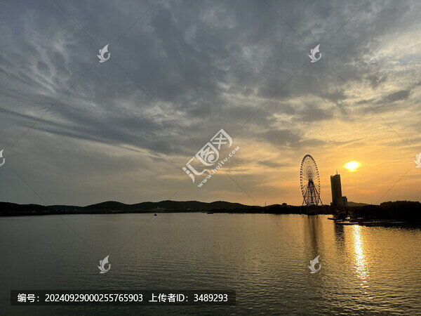 蠡湖落日