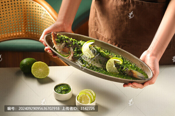 青檸檬酸湯鱸魚