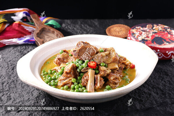 青豆燒牛排