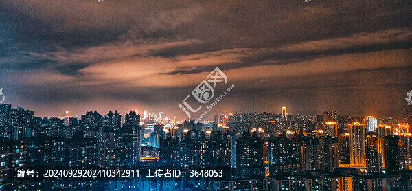 重慶山城夜景
