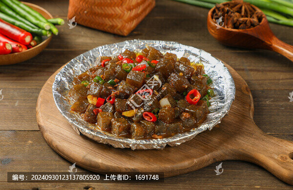 鐵板涼粉