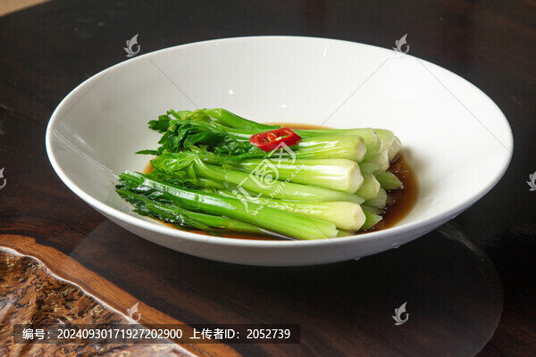 白灼西芹芯
