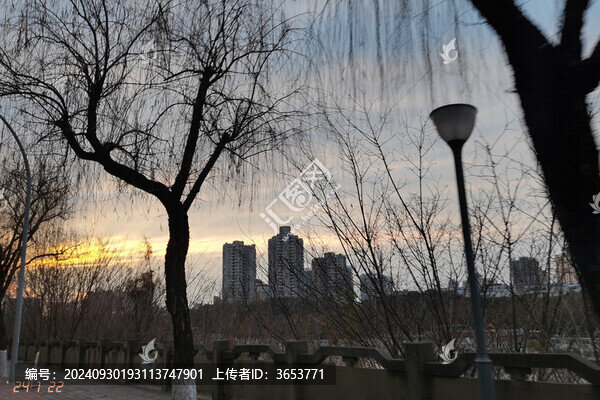晚霞