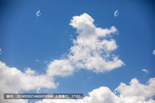 藍天白云
