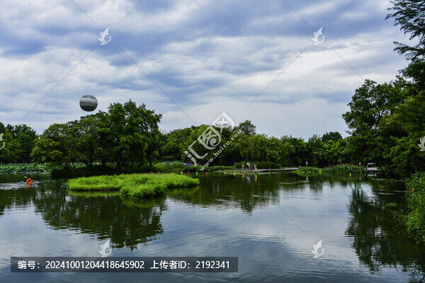 杭州西溪國家濕地公園風光