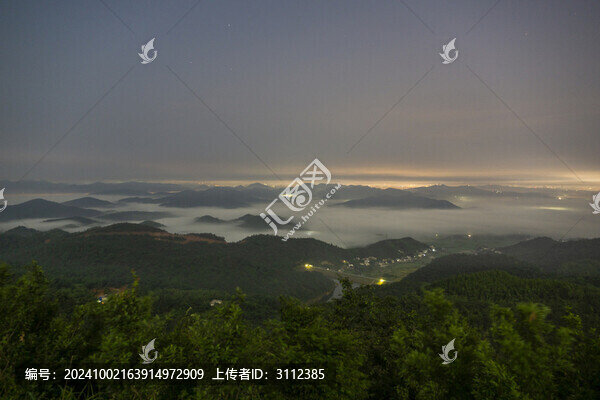長沙神仙嶺云海和日出