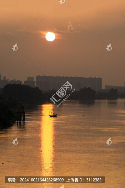 長沙望城區(qū)香爐洲大橋