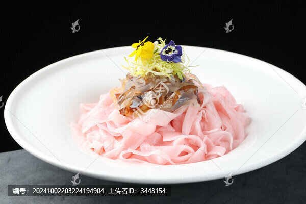 酸蘿卜拌蜇絲