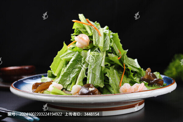 鮮蝦油麥菜