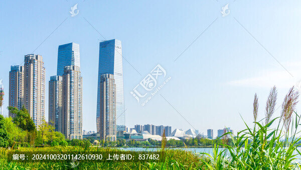 湖畔建筑
