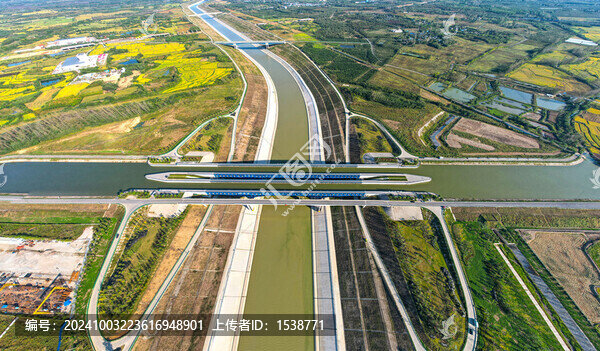 淠河總干渠渡槽