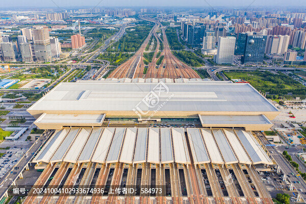 鄭州東站高鐵站高速鐵路交通樞紐