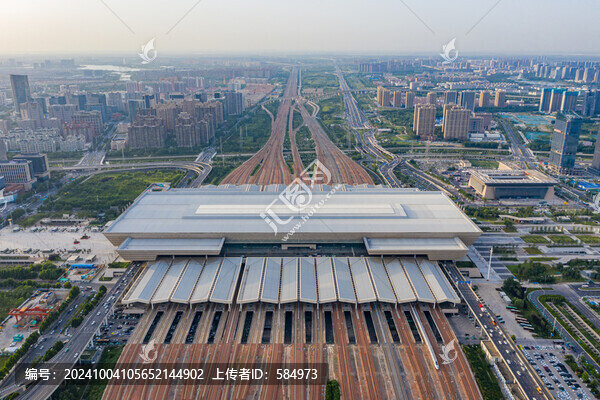 鄭州東站高鐵站高速鐵路交通樞紐