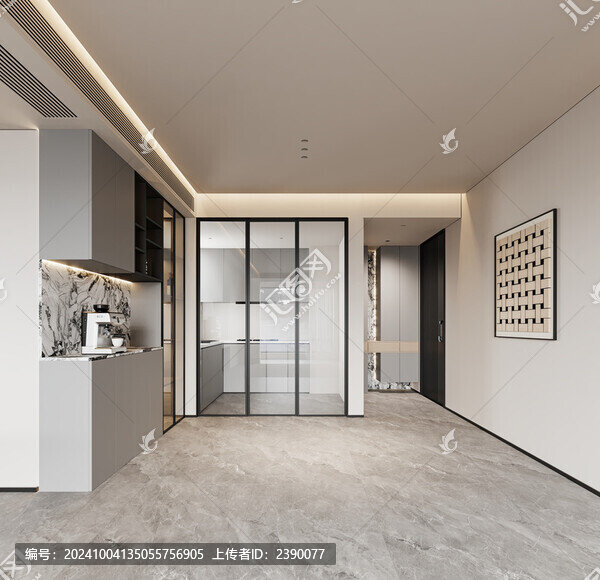 餐廳背景墻場景空景