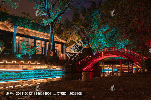 揚州護城河夜景