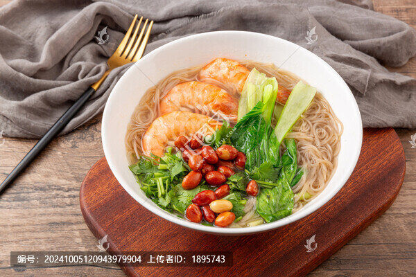 鮮蝦蕎麥面