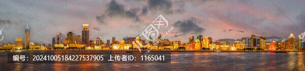 上海浦西夜景