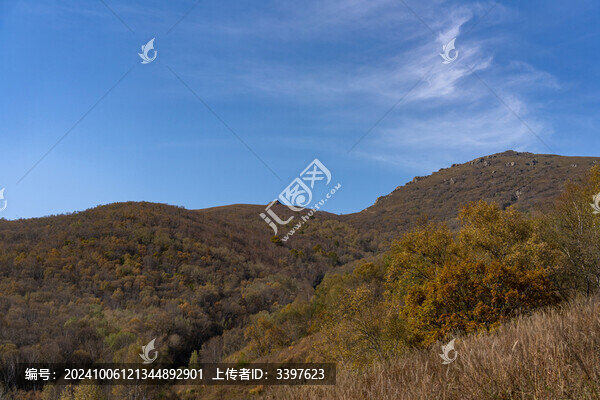 山林盡染的秋色風(fēng)光