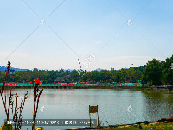 建設(shè)中的濟(jì)南人才科技公園