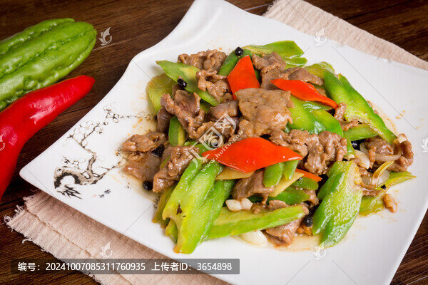 涼瓜炒牛肉