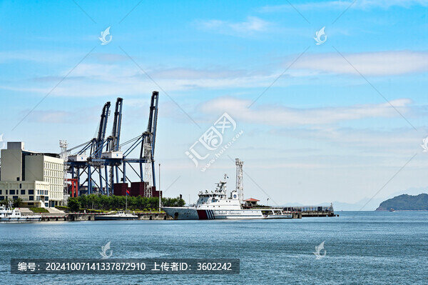 深圳鹽田港口碼頭景觀