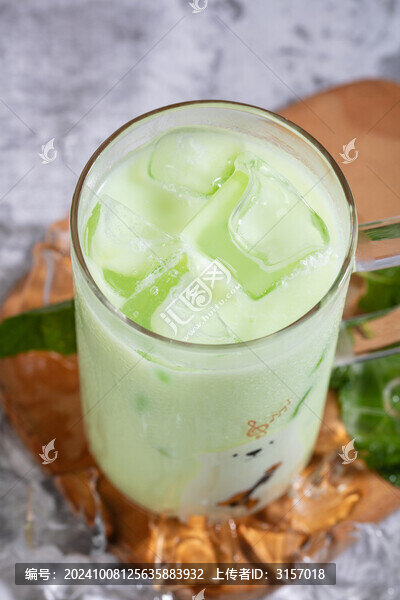 抹茶奶茶