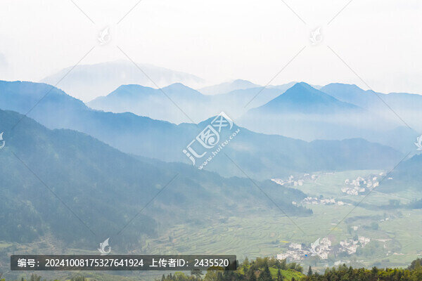 婺源梯田油菜花