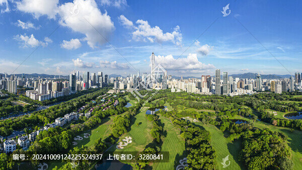 深圳城市航拍景觀
