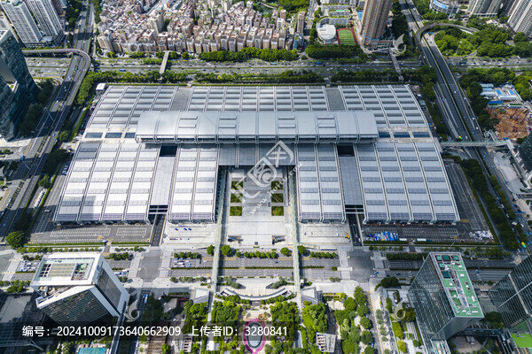城市地標建筑航拍景觀
