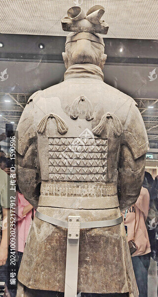 將軍俑背面