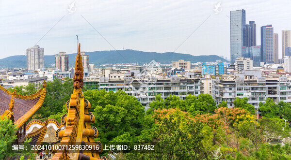 瀟湘古閣與現(xiàn)代城建