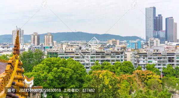 瀟湘古閣與現(xiàn)代城建