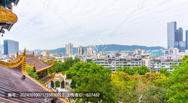 瀟湘古閣與現(xiàn)代城建