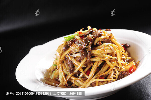 茭瓜牛肉絲